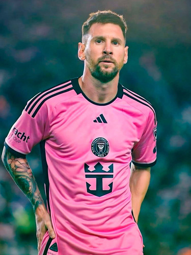 Cuadro Canvas Messi Miami Fc 24