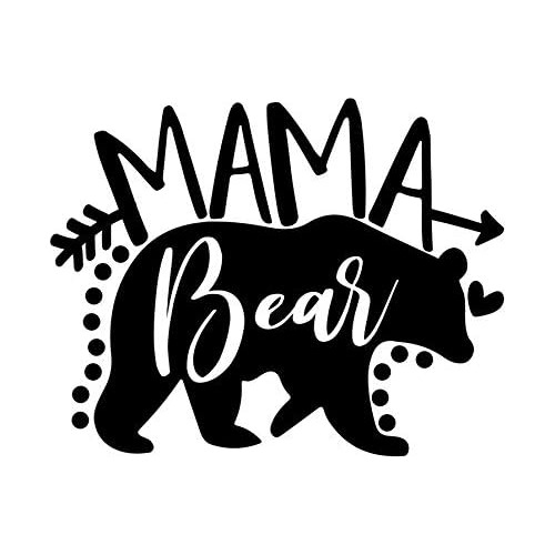 Calcomanía Mama Bear Mkr Vinilo | Coches Camiones Furg...