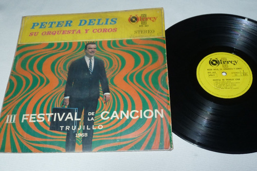 Jch- Perte Delis Iii Festival De La Cancion Trujillo 1968 Lp