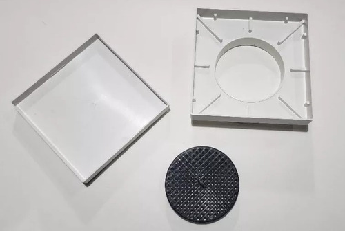 Ralo Quadrado 15x15 Invisível Oculto Anti Inseto Sifonado