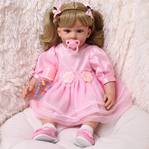 Imagen 5 de 5 de Bebe Reborn Mary Niñas Importadas Originales