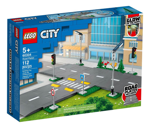 Brinquedo De Montar City Cruzamento De Avenidas Lego Quantidade de peças 112
