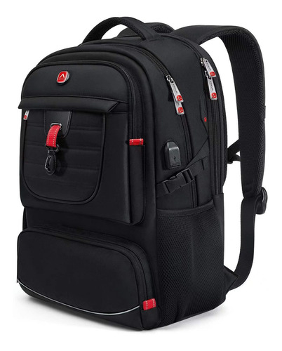 Mochila Para Laptop Viaje Extra Grande Hombre A-negro