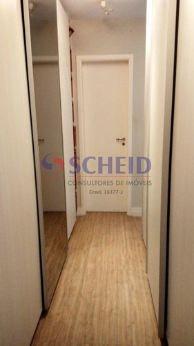 Imagem 10 de 11 de Apartamento Brooklin Com Piso E Armários - Mr71003