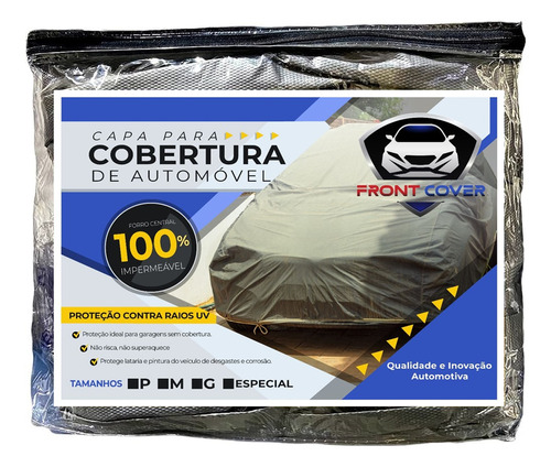 Capa De Cobrir Proteger Carro 100% Impermeável - Front Cover