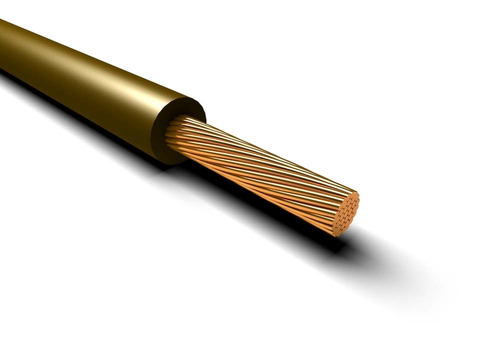 Cable Multifilar Cobre Unipolar 2mm Marrón Diors Por 100mt