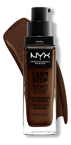 Base De Maquillaje Profesional Nyx Can't Stop Won't Stop,