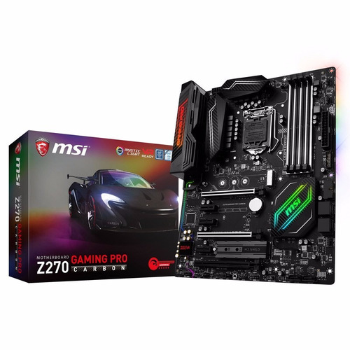 Board Msi Z270 Gaming Pro Carbon Intel 6ta Y 7ma Generación