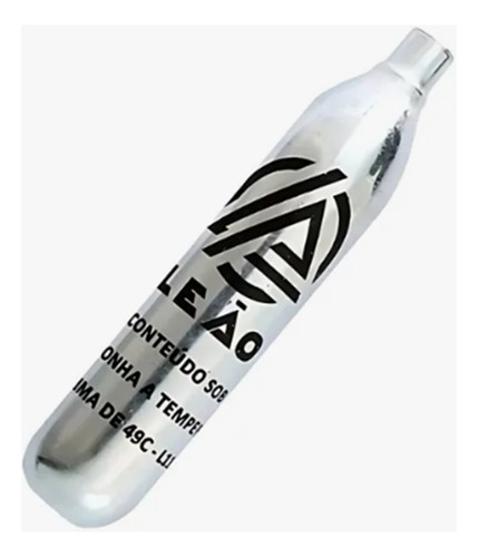 1x Un Refil Capsulas Cilindro Ar Aço 12g Pistola Airsoft