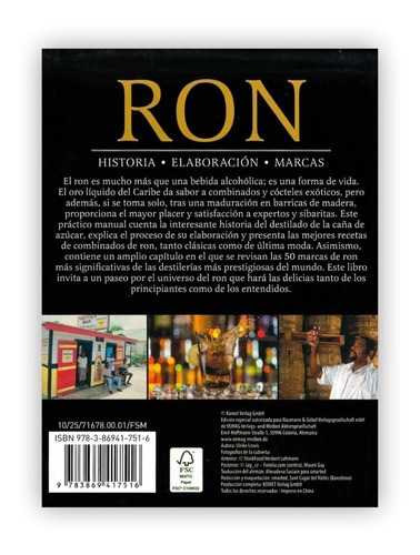 Minilibro: Ron - Historia Elaboracion Marcas (t.d