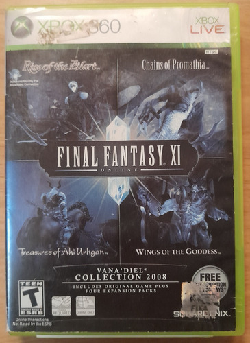 Videojuego Final Fantasy Xi Para Xbox 360