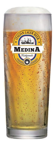Copo De Cerveja Rótulo Frases Medina Zurich 320ml