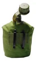 Comprar Cantimplora Tipo Militar 1 Litro Con Funda Jarro Campamento