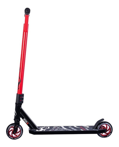 Imagen 5 de 8 de Scooter Pro Bestial Wolf Demon D6 ¡freestyle! Negro Y Rojo