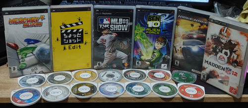 Umd Psp Varios Muchos Juegos Discos Juego Sony Precio X3 Blanco (Usado)