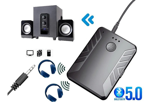 Transmisor Receptor Bluetooth 5.0 Audio Equipo Tv Música 3.5
