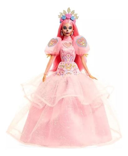 Barbie Pink Magnolia Catrina Dia De Muertos Mattel 2023 (Usado)