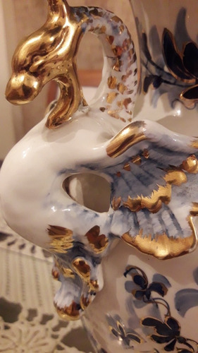 Imagem 2 de 6 de Vaso Porcelana Esmaltada Antiquíssimo Da Década De 50!!