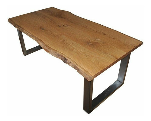 Mesa Ratona/de Arrime En Hierro Y Madera
