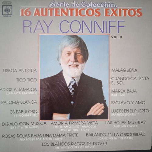 Disco Lp, 16 Auntenticos Exitos De Ray Conniff