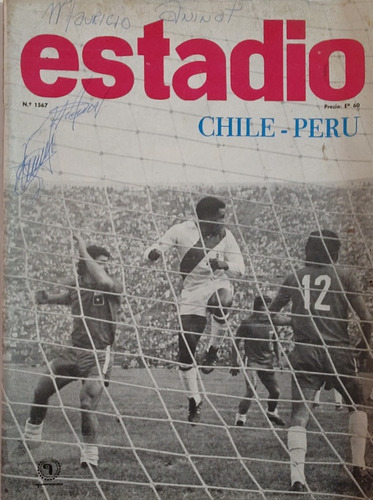 Revista Estadio N°1567 Póster Selección Chilena (ee16