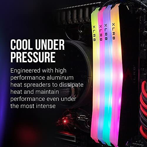 Memoria Ram De Escritorio Pny Xlr8 16gb Rgb Ddr4 3200mhz
