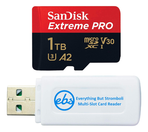 Sandisk - Tarjeta De Memoria Microsd Extreme Pro Con Adapta.