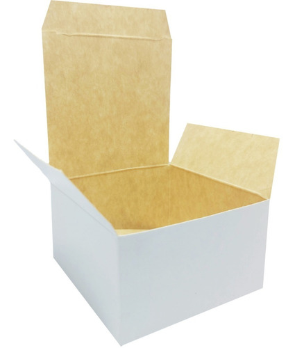 Caja Para Reloj De Mano Rel2 X 50u Packaging Blanco Madera 