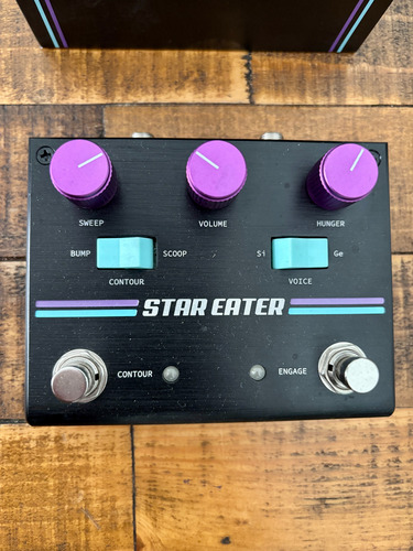 Pigtronix Star Eater Fuzz Con Octava No Strymon Jhs Eqd Boss Negro (Usado)