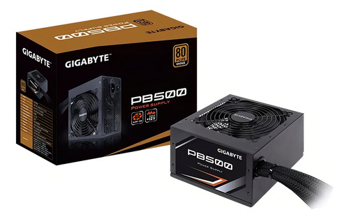 Fuente 500w 80 Plus Bronce Gigabyte Pb500 Fuente Pc Bronze
