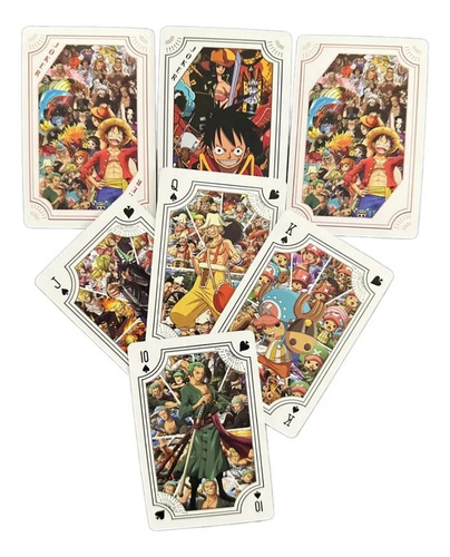 Una Caja Cartas Naipe Ingles One Piece