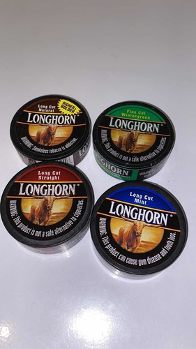 Tabaco Masticable Longhort Lata Red Man Skoal (4)