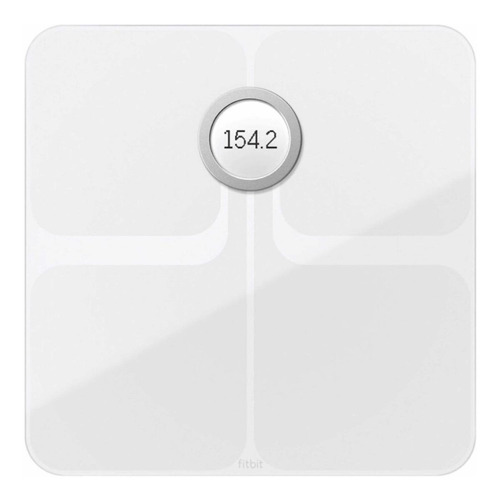 Báscula digital Fitbit Aria 2 blanca, hasta 181.4 kg