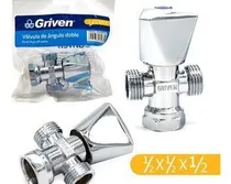 Comprar Sets Válvula De Ángulo Doble 1\u002F2  Griven Mayor Y Detal 