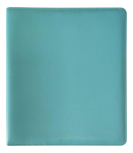 A4 Fichário Cartão Coletor Mangas Fichário Azul Claro