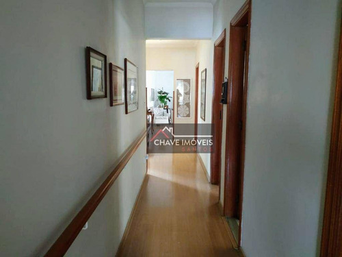 Imagem 5 de 15 de Apartamento Com 3 Dormitórios À Venda, 220 M² Por R$ 750.000 - José Menino - Santos/sp - Ap3146