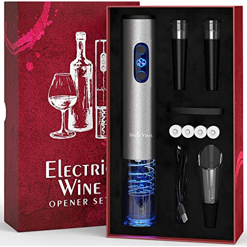 Electric Wine Opener Set Uncle Viner With Charger & Batterie