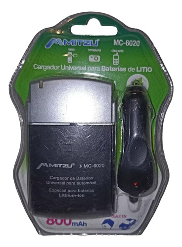 Cargador Universal Para Baterías De Litio - Para Auto
