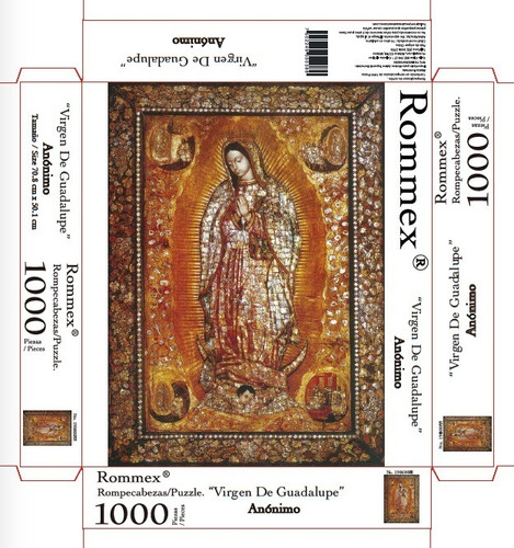 Rompecabezas De 1000 Piezas: La Virgen De Guadalupe