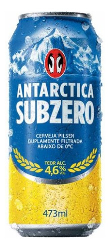 Cerveza Antarctica Subzero 473ml - Importada De Brasil