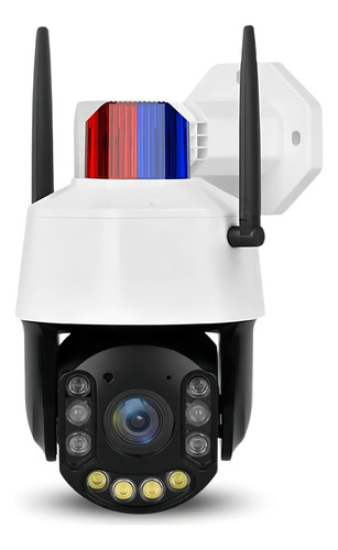 Câmera De Segurança Wifi Dome Ip Visão Noturna Com Alarme