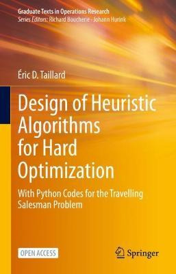 Libro Design Of Heuristic Algorithms For Hard Optimizatio...