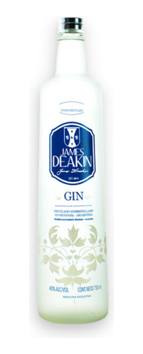 James Deakin Gin Premium 4 Times Distilled 750ml Argentina