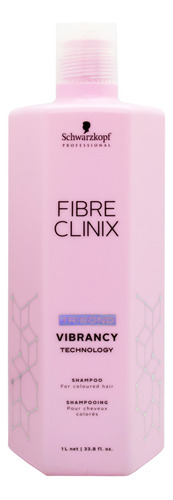 Schwarzkopf Fibre Clinix Vibrancy Shampoo Teñidos 1lt 6c