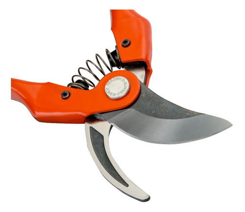 Imagen 8 de 8 de Tijera De Poda De Mano Corte Ø20mm Bahco 22cm Origen Francia Color Naranja Oscuro