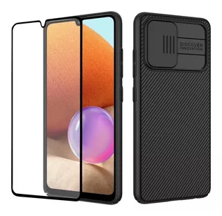 Case Nillkin Camshield Para Galaxy A32 4g Funda 360° C/ Mica