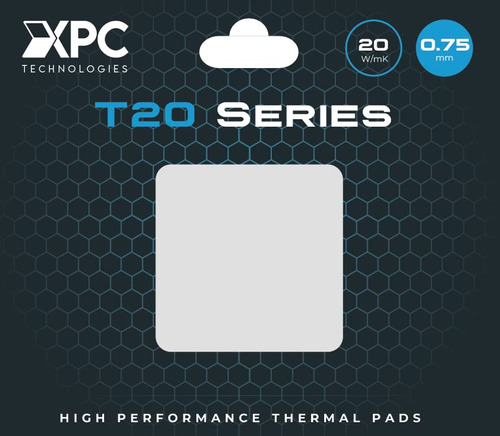Thermal Pad 100x100x0.75mm Xpc 20w/mk T20 Blanco High Perf