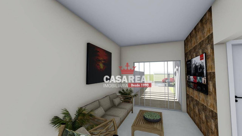Imagem 9 de 30 de Casa Nova No Bal. Coroados Em Guaratuba Com 3 Dormitórios- Ultima Unidade! R$370.000,00 - Ca0095