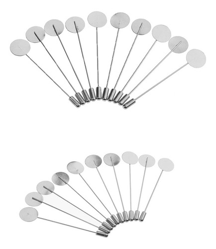 20 Piezas Al Por Mayor Flor Solapa Sti Pin Solapa Pin Base P