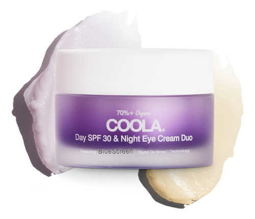 Coola Crema Facial Orgnica De Da Y Noche Para Ojos Con Spf 3